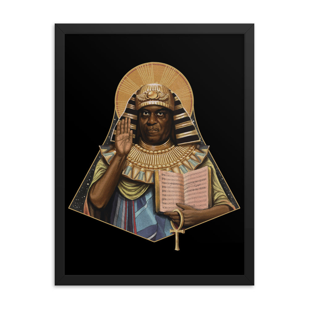 Saint Sun Ra Framed Poster