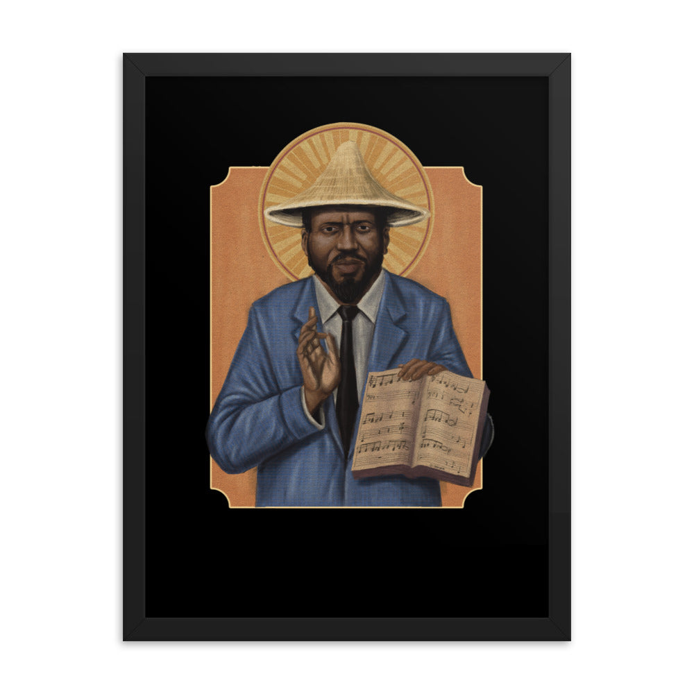 Saint Monk Framed Poster