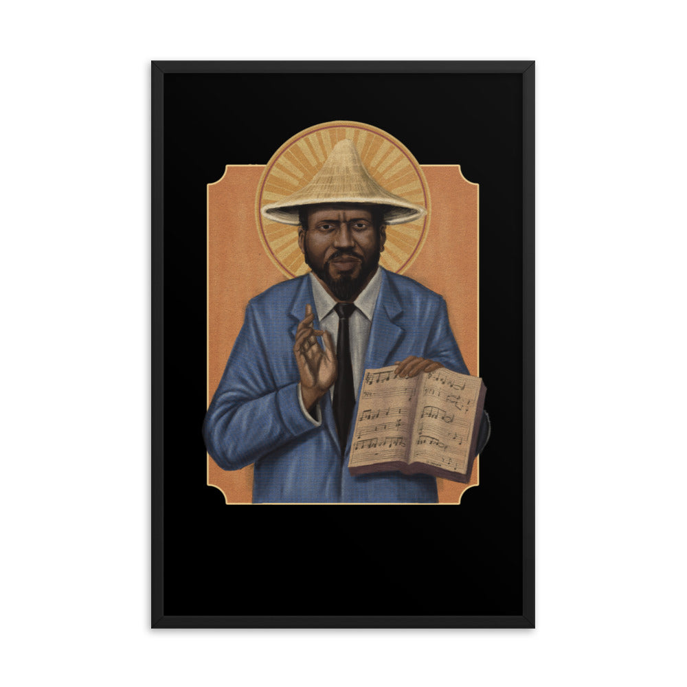 Saint Monk Framed Poster