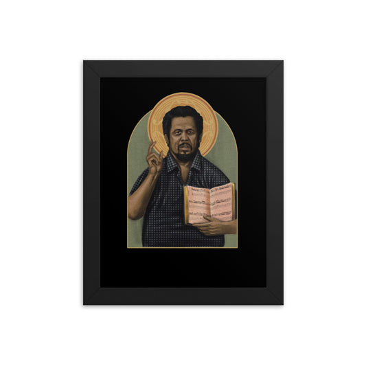 Saint Mingus Framed Poster