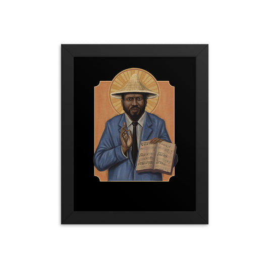 Saint Monk Framed Poster